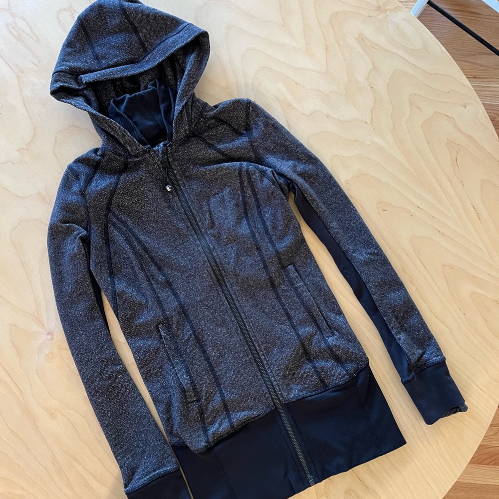 Heather Grey Lululemon Daily Practice Jacket
